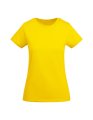 Dames T-shirt Eco Roly Breda CA6699 geel